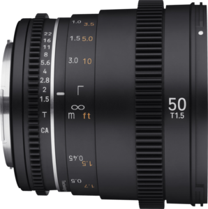 Samyang 50mm T1.5 VDSLR MK2 - Sony FE