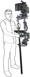 800q-05_120746 Kupo KS-252 Steadicam Sled Docking Holder Baby Receiver