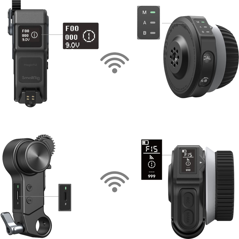 800q-05_128812 SmallRig 4296 Wireless Follow Focus Kit (Lite)