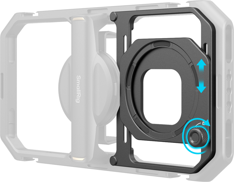 800q-05_128930 SmallRig 4843 Magnetic Filter Adapter for Universal Mobile Video Cage 67mm