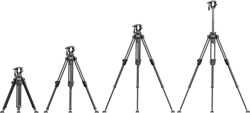 800q-05_129131 SmallRig 4420 Lightweight Video Tripod Kit AD-50 Pro