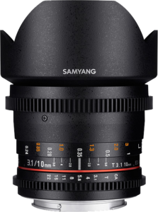 800q-SAM-10MM-T31-VDSLR Samyang 10mm T3.1 VDSLR ED AS NCS CS II - Nikon F