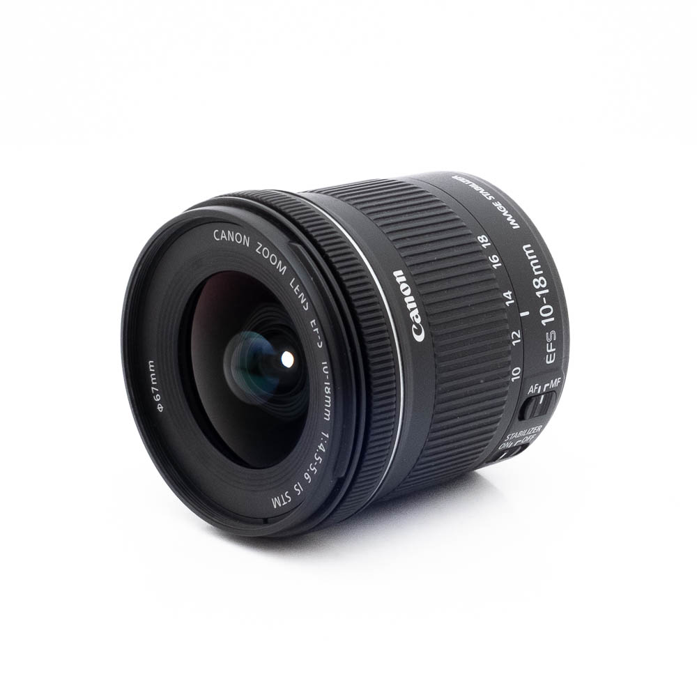Canon EF-S 10-18mm f/4.5-5.6 IS STM - Käytetty