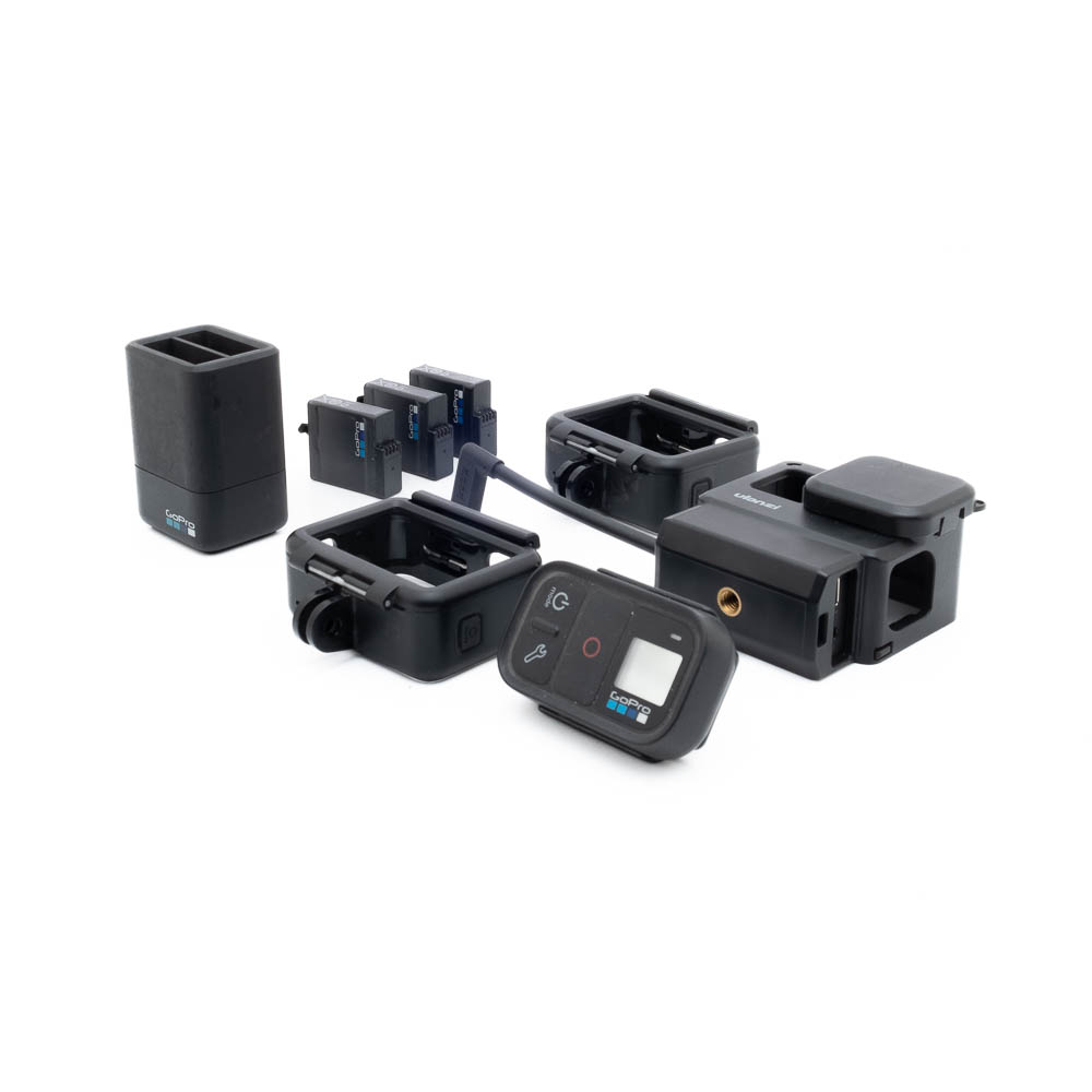 Gopro 7-3 GoPro Hero 7 Black + Tarvikkeet - Käytetty