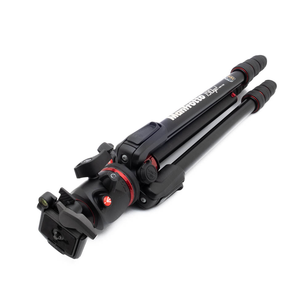 Manfrotto 190op Manfrotto 190 Go! MK190GOA4TB-BH + MHXPRO-BHQ2 - Käytetty