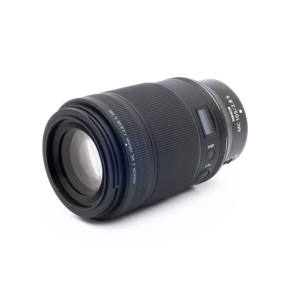 Nikon Z 105mm f28 S-2-2 Nikon Nikkor Z MC 105mm f/2.8 VR S (Kunto K5) - Käytetty