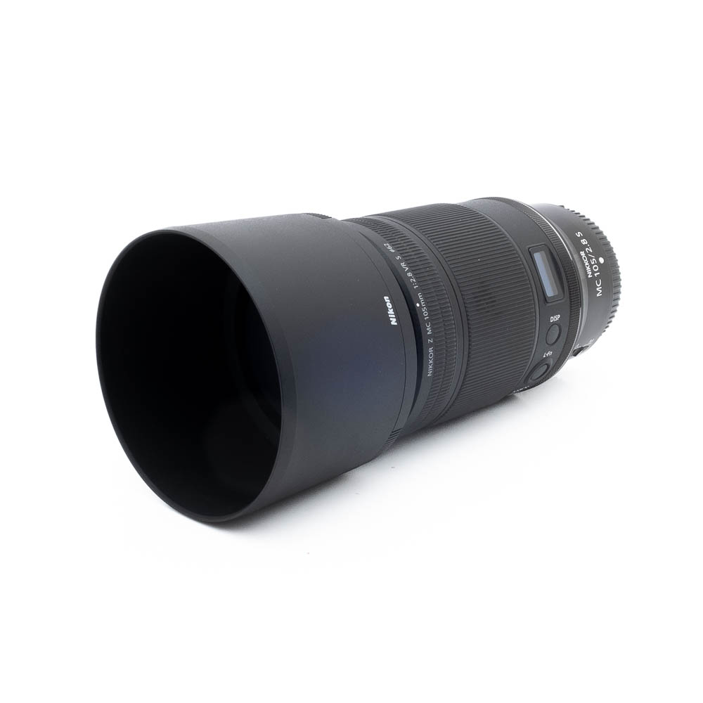 Nikon Z 105mm f28 S-3-2 Nikon Nikkor Z MC 105mm f/2.8 VR S (Kunto K5) - Käytetty