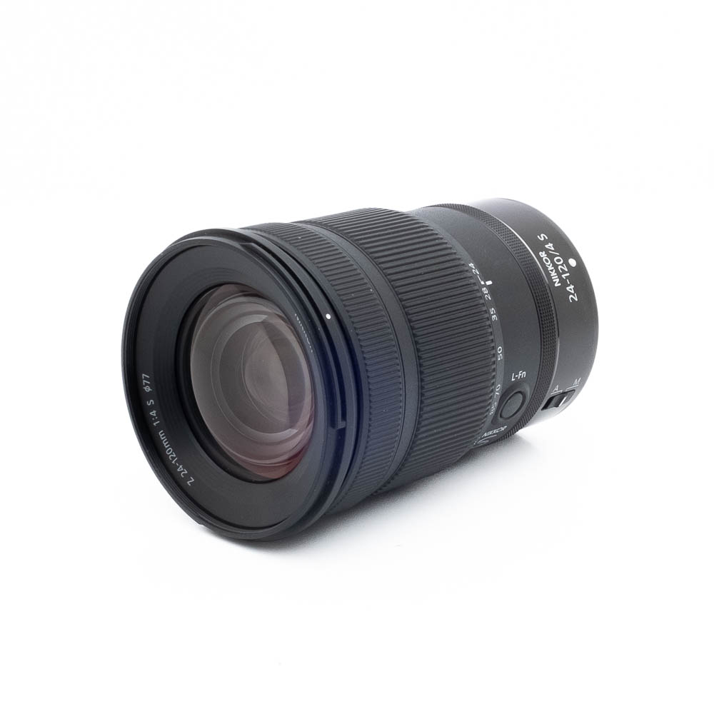 Nikon Z 24-120mm f4 S-2-2 Nikon Nikkor Z 24-120mm f/4 S (Kunto K5) - Käytetty