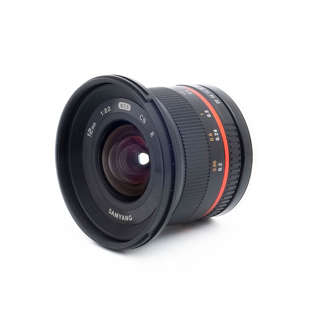 Samyang 12mm f/2 NCS CS Sony E (sis. ALV 25,5%) - Käytetty