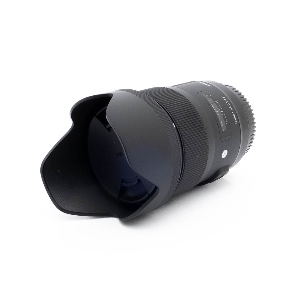 Sigma 35mm f14 DG Canon-3-3 Sigma Art 35mm f/1.4 DG HSM Canon EF - Käytetty