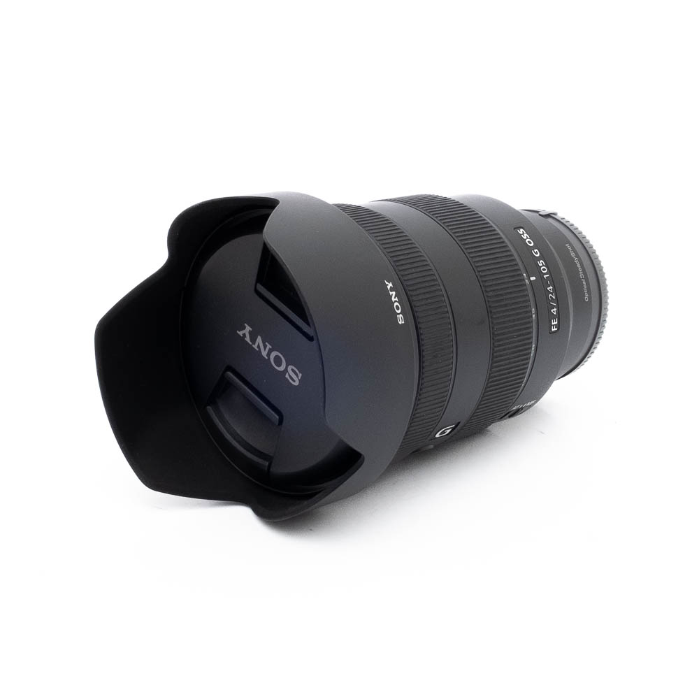 Sony 24-105mm f4 G OSS-3-4 Sony FE 24-105mm f/4 G OSS (Kunto K5, takuu 12kk) - Käytetty