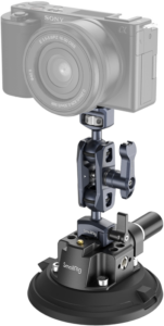 800q-01_124287 SmallRig 4236 4" Suction Cup Camera Mounting Support Kit for Vehicle Shooting