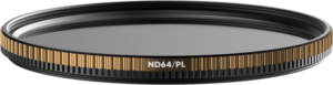 800q-01_129497 PolarPro Quartzline ND64 (6 Stop) / Polarization Filter 82mm -harmaasuodin