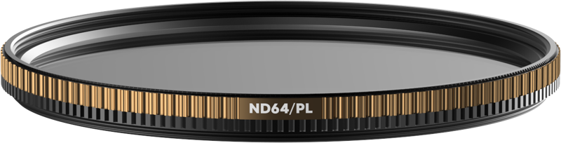 800q-01_129497 PolarPro Quartzline ND64 (6 Stop) / Polarization Filter 82mm -harmaasuodin