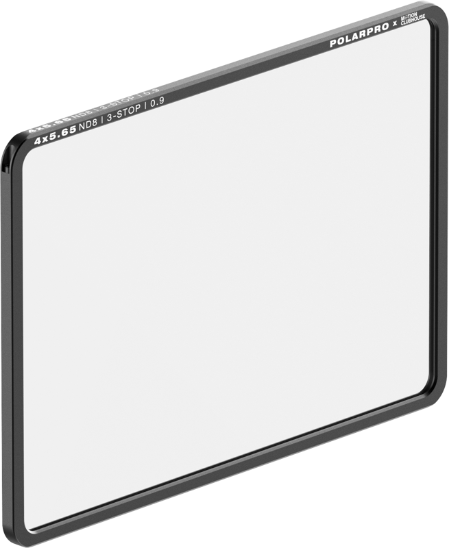 800q-01_129613 PolarPro 4x5.65" ND64 6 Stop Filter