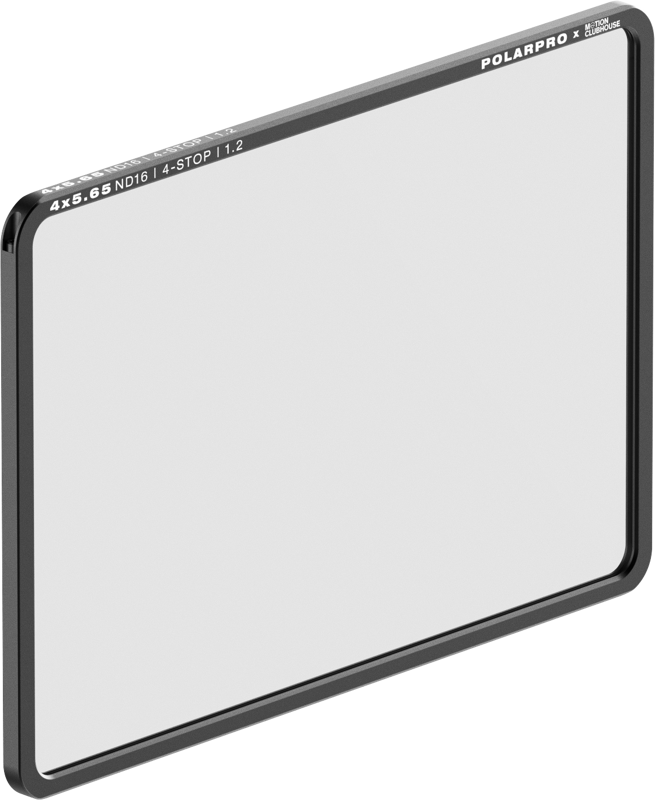 800q-01_129614 PolarPro 4x5.65" ND64 6 Stop Filter