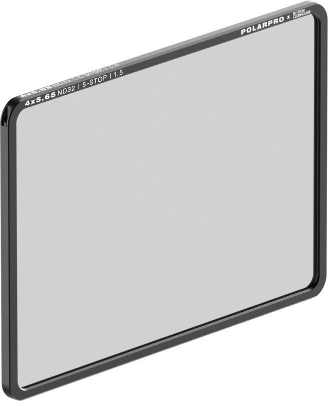 800q-01_129615 PolarPro 4x5.65" ND64 6 Stop Filter