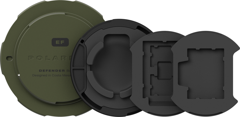 800q-01_129695 PolarPro Defender Body Cap Canon RF-Mount - Forest