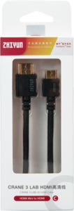 800q-02_113478 Zhiyun Cable HDMI-Mini to HDMI -HDMI-kaapeli