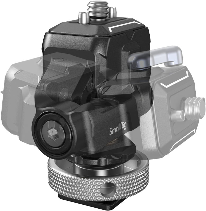 800q-02_118562 SmallRig 3514 Drop-In HawkLock Mini Quick Release Monitor Mount with Cold Shoe