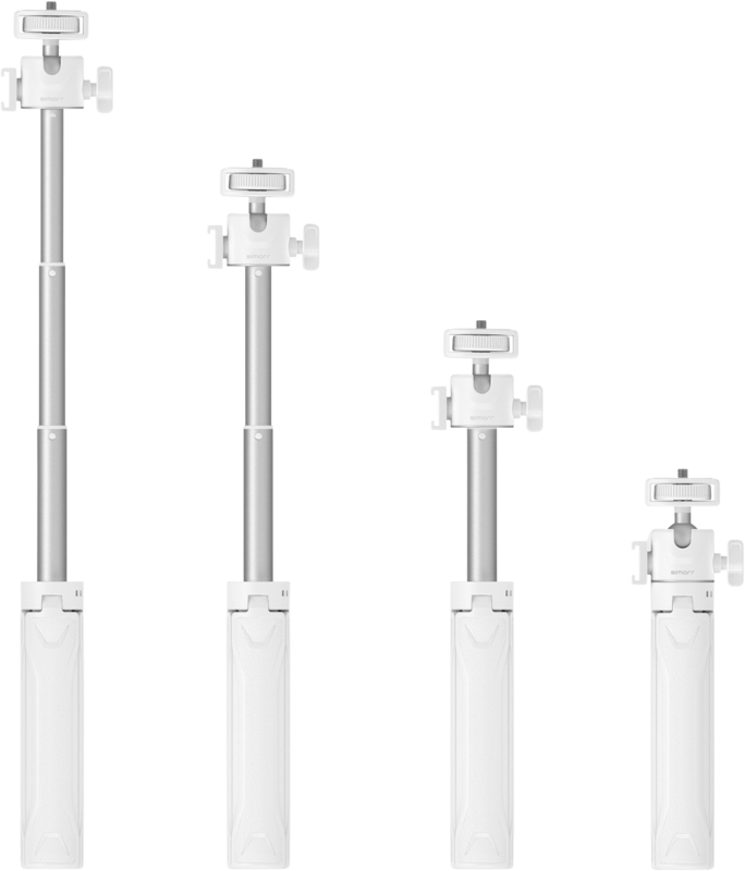 800q-02_119251 SmallRig 3825 Simorr Vlog Tripod Vigor VT-15 White
