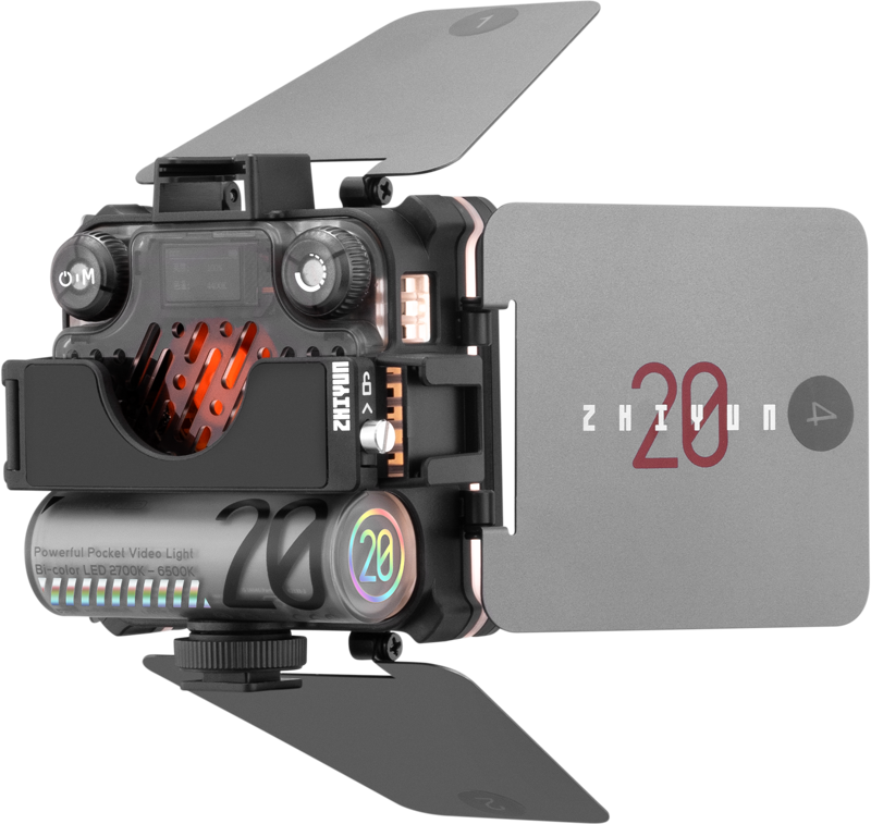 800q-02_126199 Zhiyun Led Fiveray M20 Combo Pocket Light