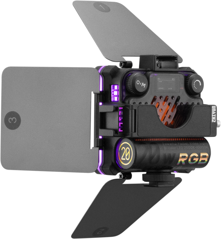 800q-02_126623 Zhiyun Led Fiveray M20C (RGB) Combo Pocket Light