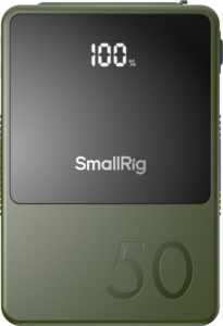 800q-02_129137 SmallRig 4872 V-Mount Battery Mini VB50 (Green)