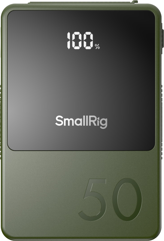 800q-02_129137 SmallRig 4872 V-Mount Battery Mini VB50 (Green)