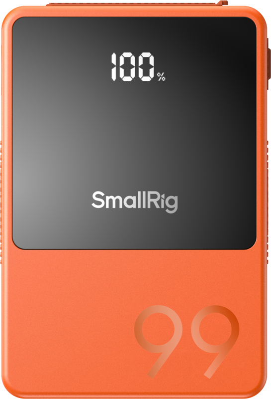 800q-02_129140 SmallRig 4929 V-Mount Battery Mini VB99 (Orange)