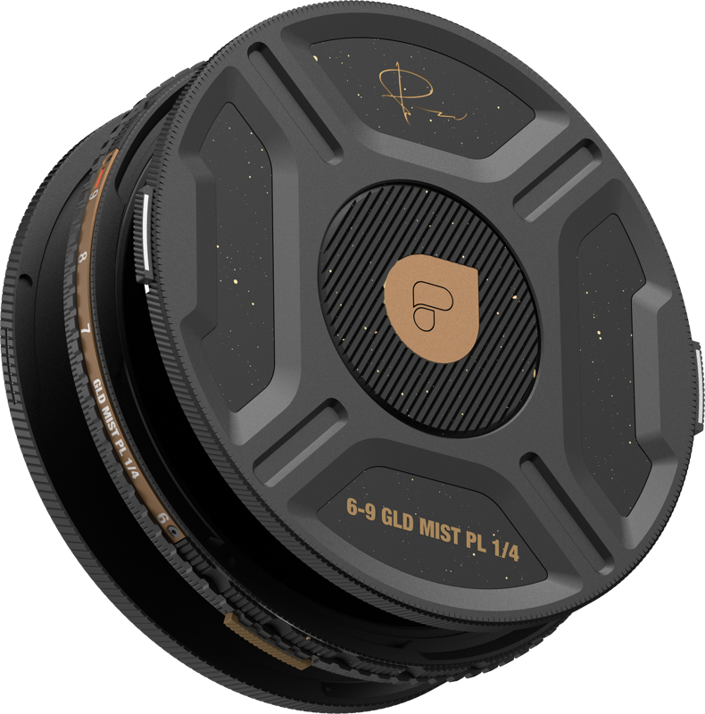 800q-02_129453 PolarPro Croma PMVND / PL / Gold Mist 6-9 Stop 49mm