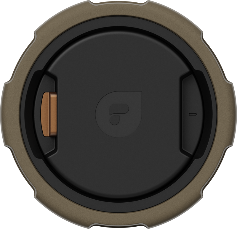800q-02_129686 PolarPro Defender Pro Lens Cap Medium (70-80mm) - Forest