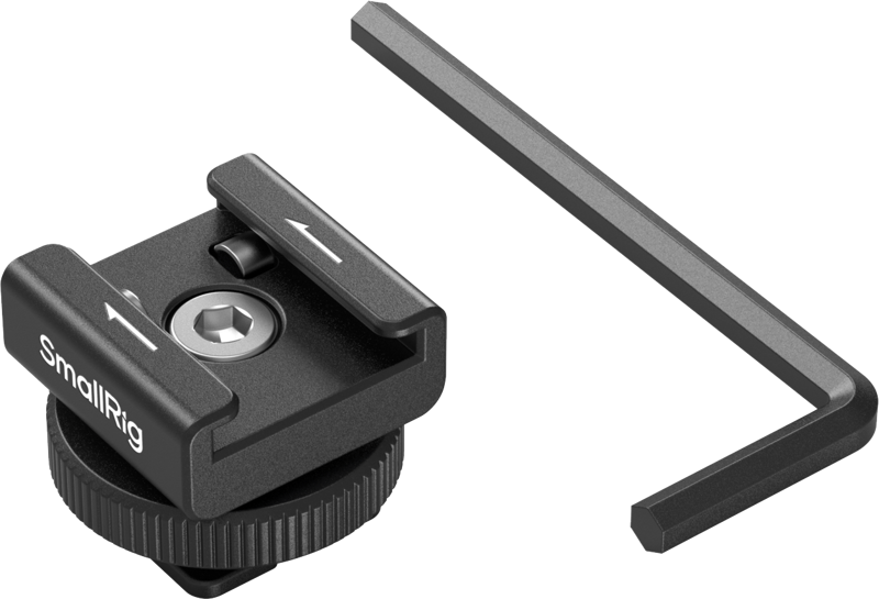 800q-02_129805 SmallRig 4822 Wireless Microphone Support with Cold Shoe Mount
