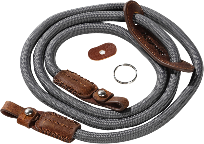 800q-02_129914 SmallRig 5057 Universal Braided Shoulder Strap -kamerahihna, gray
