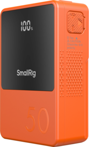 800q-03_129138 SmallRig 4871 V-Mount Battery Mini VB50 (Orange)