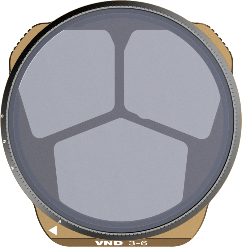 800q-03_129635 PolarPro DJI Mavic 3 Pro 3-6 Stop VND Filter