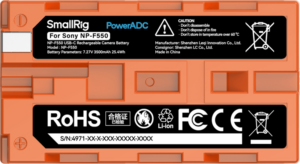 800q-03_129800 SmallRig 4971 USB-C Rechargeable Camera Battery NP-F550