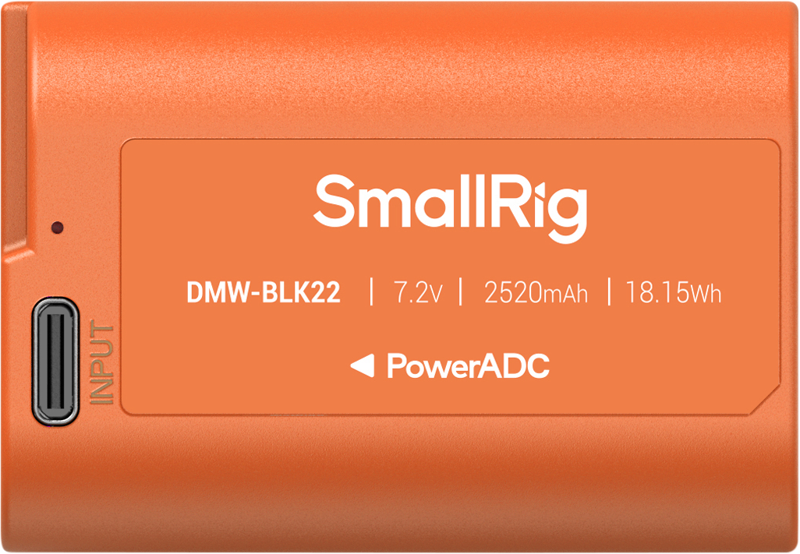 800q-03_129923 SmallRig 4979 USB-C Rechargeable Camera Battery DMW-BLK22