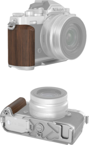 800q-03_129956 SmallRig 4803 Wooden L-Shape Grip for Nikon Z fc Silver