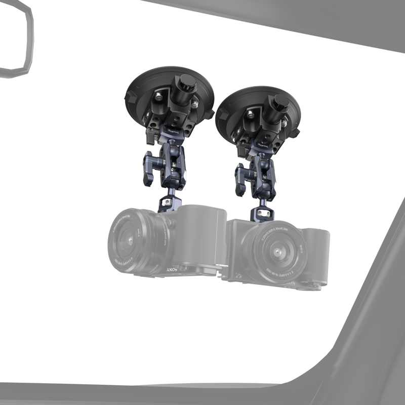 800q-04_124287 SmallRig 4236 4" Suction Cup Camera Mounting Support Kit for Vehicle Shooting