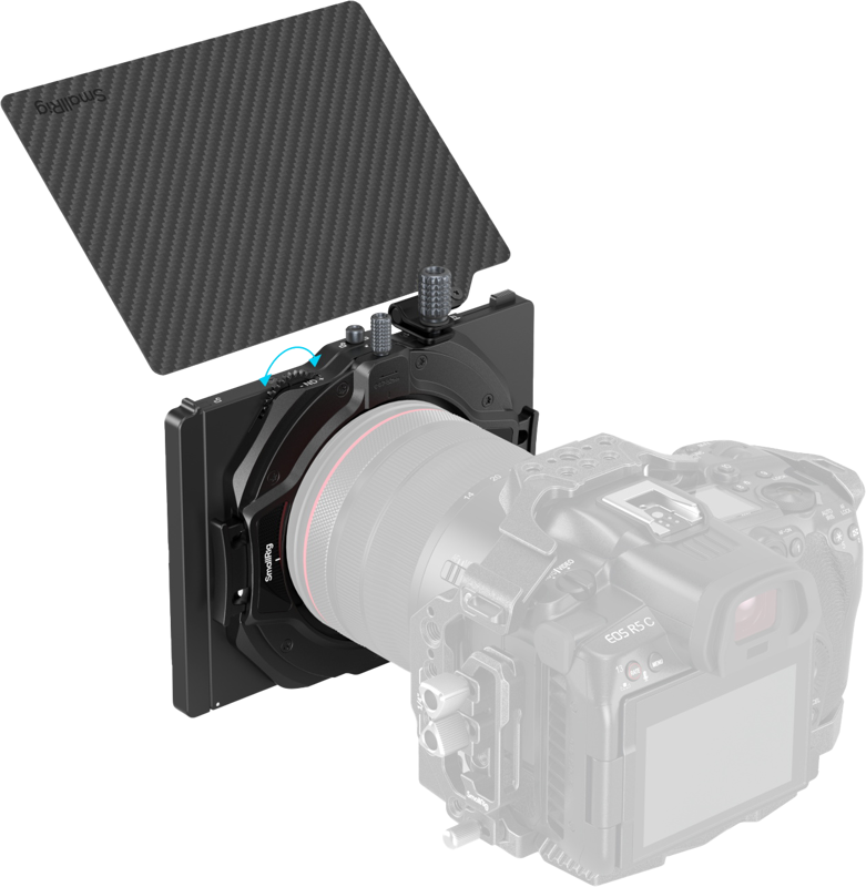 800q-04_128848 SmallRig 4409 Lite Matte Box with Adjustable Clamp
