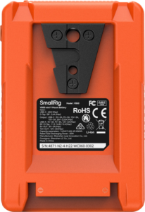 800q-04_129138 SmallRig 4871 V-Mount Battery Mini VB50 (Orange)