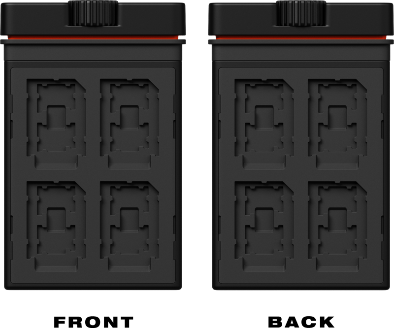 800q-04_129709 PolarPro Memory Card Case Slate SD Edition II Desert