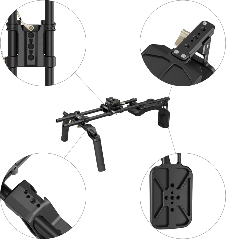 800q-04_129793 SmallRig 4480 Shoulder Rig Kit Classic Version
