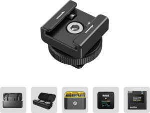 800q-04_129805 SmallRig 4822 Wireless Microphone Support with Cold Shoe Mount