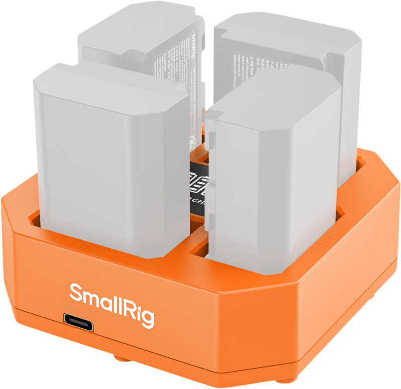 800q-04_129921 SmallRig 4839 4-Channel Camera Battery Charger NP-FZ100