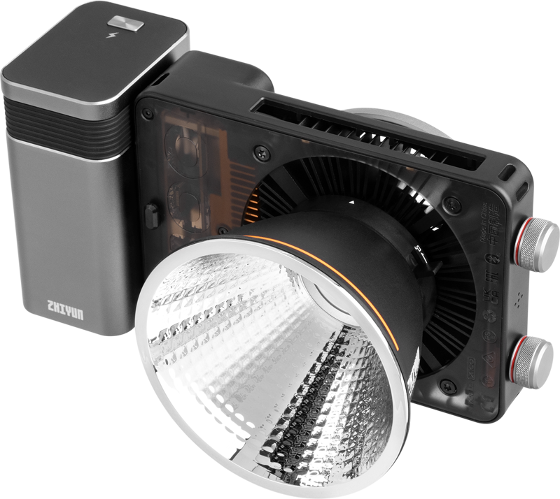 800q-05_123617 Zhiyun LED Molus X100 COB Light Combo LED light