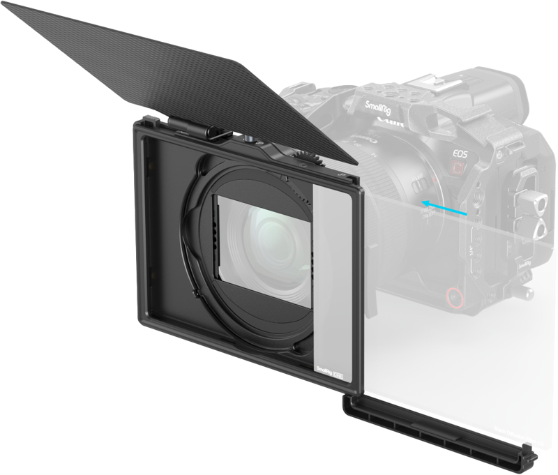 800q-05_128848 SmallRig 4409 Lite Matte Box with Adjustable Clamp