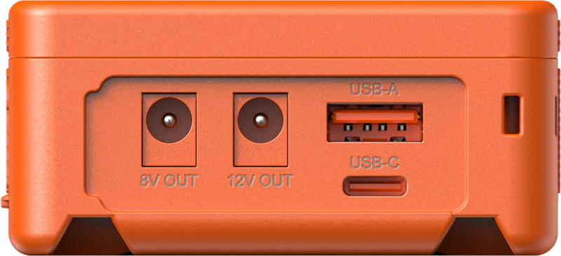 800q-05_129138 SmallRig 4871 V-Mount Battery Mini VB50 (Orange)