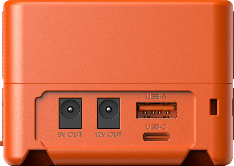 800q-05_129140 SmallRig 4929 V-Mount Battery Mini VB99 (Orange)